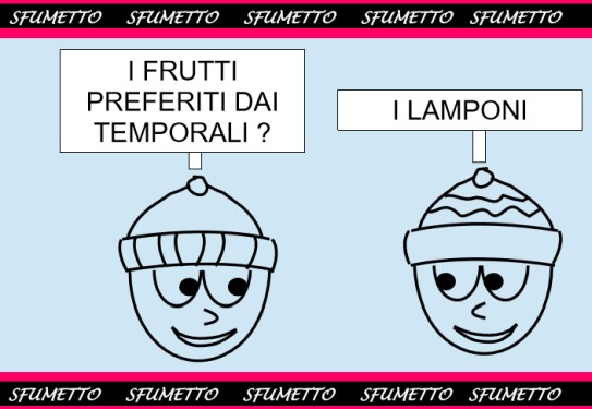 vignetta stupida i temporali