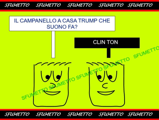  il campanello a casa Trump