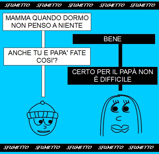 BATTUTA DELLA MAMMA AL BIMBO