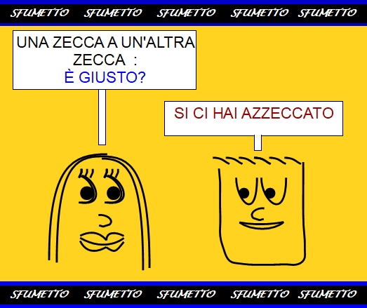 barzelletta stupida della zecca